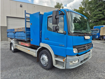 Hook lift truck Mercedes-Benz Atego 1218 HOOK SYSTEM + CONTAINER INCLUDED (!): picture 3