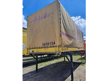 Curtainside swap body Kögel Zabudowa 7,45m 18 palet burtoplandeka: picture 3