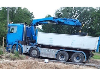 Tipper, Crane truck Scania 8x4 bord. R500 +23m crane: picture 5