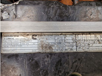 Engine for Construction machinery Cummins QSB4.5  CPL 8725 Engine (Plant): picture 2 Engine for Construction machinery Cummins QSB4.5  CPL 8725 Engine (Plant): picture 2