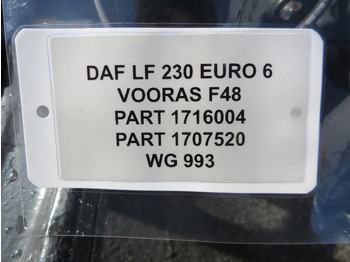 Front axle for Truck DAF 17160044 // 1707520 TYPE F48 VOORAS DAF LF 230 EURO 6 MODEL 2020: picture 5