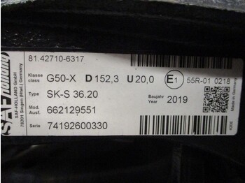 Fifth wheel coupling for Truck SAF G50-X D 152,3 U 20,0 81.42710-6317 G50-X D 152,3 U 20,0 81.42710-6317 SAF HOLLAND Schotels .NIEUWE  5 X OP VOORRAAD: picture 3