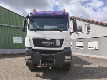 Tipper MAN TGS 26.400 6x6 GL Meiller Dreiseitenkipper Bordmatik Plane Euro: picture 4