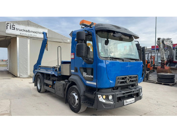 Container transporter/ Swap body truck Renault 16.280 4X2 meiller absetz tipper: picture 3