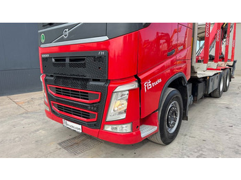 Container transporter/ Swap body truck Volvo FH 500 6x4 forest truck - Epsilon 110Z - scissors: picture 2