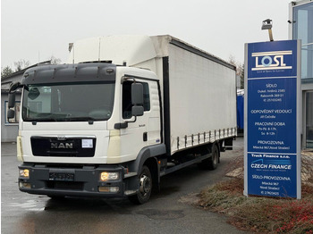Curtainsider truck MAN TGL 12.220