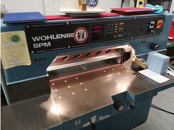 Paper cutting machine WOHLENBERG