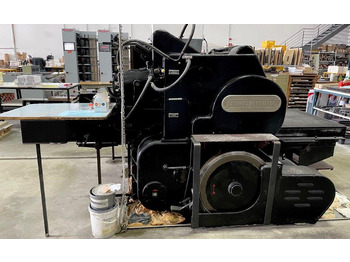 Binding machine Original Heidelberg Zylinder OHZ SBB size 56 x 82 cm only for die cutting: picture 2