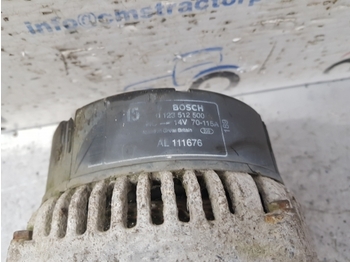 Alternator for Farm tractor John Deere 6000 Series 6610 Bosch Alternator Al111676, 0123512500: picture 4