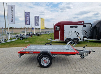 New Motorcycle trailer STEMA STM 02 10-25-15.1 red | 251x153 cm 3 motocykle | DMC 1000kg: picture 3
