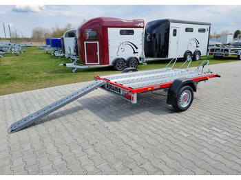 New Motorcycle trailer STEMA STM 02 10-25-15.1 red | 251x153 cm 3 motocykle | DMC 1000kg: picture 2