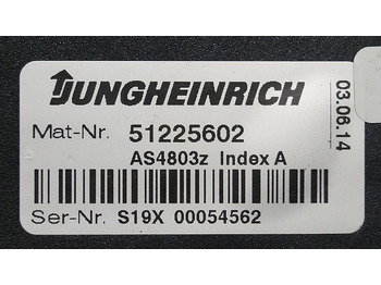 ECU for Material handling equipment Jungheinrich 51225602 | Stuur regeling steering Controller AS4803 Z index A from: picture 3