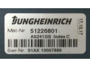 ECU for Material handling equipment Jungheinrich 51226801 | Rij/hef/stuur regeling  drive/lift/steering controller A: picture 2