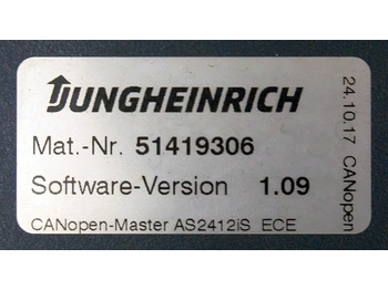 ECU for Material handling equipment Jungheinrich 51226801 | Rij/hef/stuur regeling  drive/lift/steering controller A: picture 3
