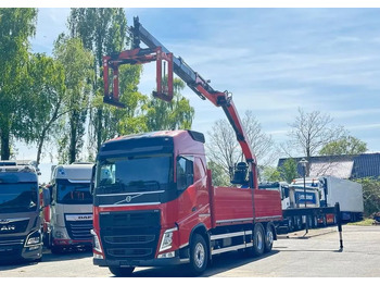 Dropside/ Flatbed truck, Crane truck Volvo FH460 6x2 oś podnoszona  – HDS Palfinger PK18.001L SLD3 / Euro 6C /  147 000 km!: picture 3