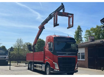 Dropside/ Flatbed truck, Crane truck Volvo FH460 6x2 oś podnoszona  – HDS Palfinger PK18.001L SLD3 / Euro 6C /  147 000 km!: picture 4