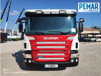 Crane truck SCANIA P 420 GRUA GANCHO MULTILIFT 6X2: picture 3