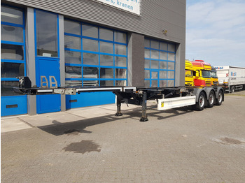 Container transporter/ Swap body semi-trailer Renders 3DFCST multi chassis SAF Schijfremmen: picture 2