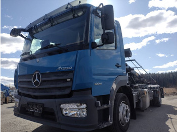 Skip loader truck Mercedes-Benz Atego 1224 multilift vaijerilaite,euro6, 250tkm: picture 2