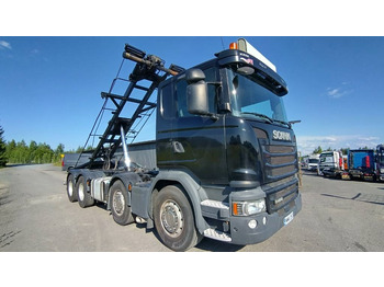 Skip loader truck SCANIA R 490
