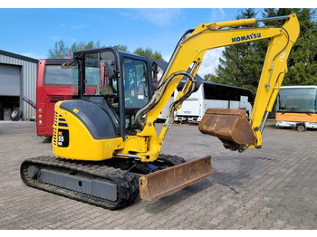 Crawler excavator Komatsu PC55MR-3 / SPROWADZONA / 4 380 MTH: picture 2