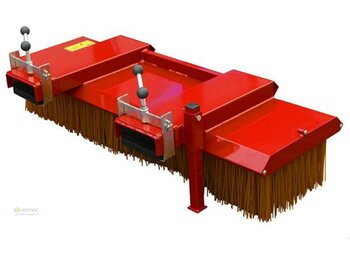 New Broom Vemac Kehrmaschine Kehrbesen Kehrbürste Schneeschieber 225cm NEU: picture 3