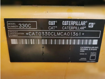 Crawler excavator CATERPILLAR 330C: picture 5