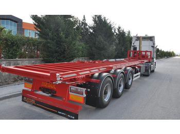 New Container transporter/ Swap body semi-trailer for transportation of containers Özgül 40 FT TIPPING CONTAINER CHASSIS AINER CARRIER: picture 5