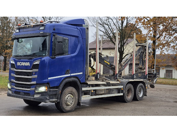 Timber truck SCANIA R 450