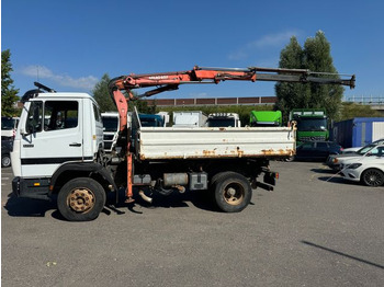 Tipper Mercedes-Benz 1317 Kipper - Kran: picture 4