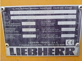 Crawler excavator Liebherr 904 LIPTRONIC: picture 5
