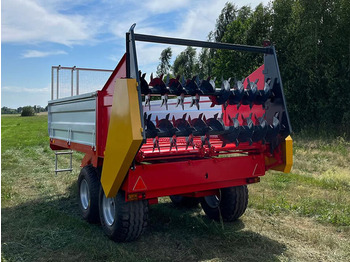 New Manure spreader Roltrans Miststreuer / Manure spreader / Epandeur à fumier / Esparcidor de estiércol / Spandiletame / Разбрасыватель органических удобрений/ Rozrzutnik obornika N250/3 LEO 6 t: picture 5