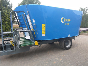 New Forage mixer wagon ZAMET Futtermischwagen / Feed mixer / Melangeuse / Carro miscelatore / Vagoneta de alimentación /Кормораздатчик / Wóz paszowy 16 m3: picture 2