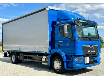 Curtainsider truck MAN TGM 15.290