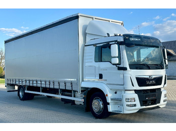 Curtainsider truck MAN TGM 18.290