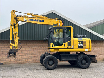 Wheel excavator KOMATSU PW160