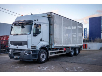 Curtainsider truck RENAULT Premium 460