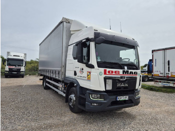 Curtainsider truck MAN TGM