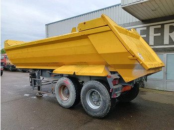 Tipper semi-trailer Fruehauf 2 Axle Steel Tipper , Spring Suspension , Drum Brakes: picture 5