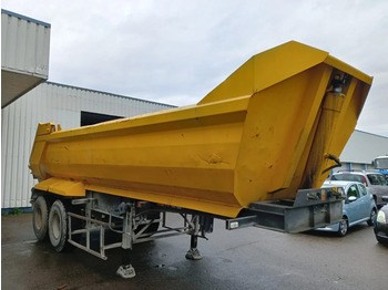 Tipper semi-trailer Fruehauf 2 Axle Steel Tipper , Spring Suspension , Drum Brakes: picture 4
