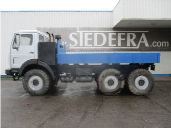 Dropside/ Flatbed truck Mercedes-Benz FAP 2026 , V8 , 6x6 , ZF Manual , Spring suspension , Ex: picture 2