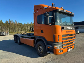 Hook lift truck 2000 Scania R 144 - 460 Krokbil: picture 2 Hook lift truck 2000 Scania R 144 - 460 Krokbil: picture 2