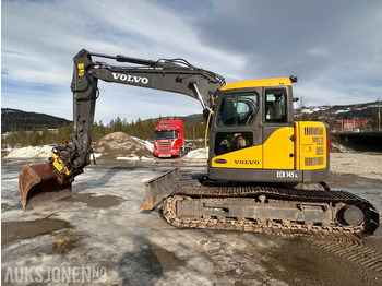 Excavator 2008 Volvo ECR145C - Engcon tiltrotator - Puss og graveskuff.: picture 2