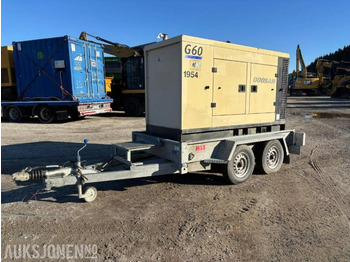 Leasing of  2014 Doosan G60 strømaggregat 60 kVA med 2 akslet henger 2014 Doosan G60 strømaggregat 60 kVA med 2 akslet henger: picture 1
