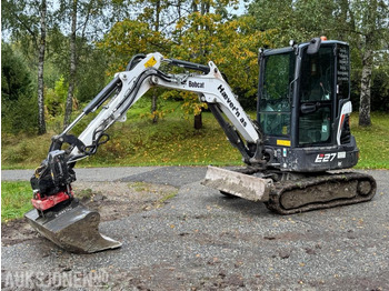 Mini excavator BOBCAT E27