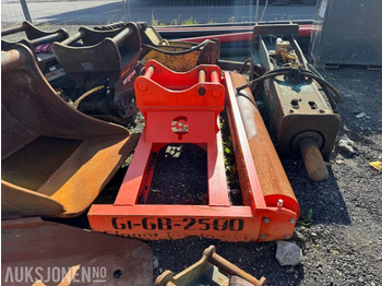 Attachment for Construction machinery Gigant G-GR-2500 planeringsrulle Med S70 Feste: picture 4
