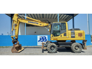 Wheel excavator KOMATSU PW180