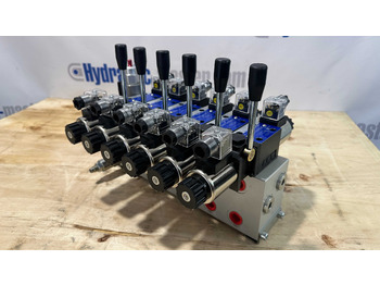 Construction machinery Proportional Valve Cetop valve 6 functions 16GPM 60 l/min + Scanreco G2B Radio Remote and manual operation: picture 2 Construction machinery Proportional Valve Cetop valve 6 functions 16GPM 60 l/min + Scanreco G2B Radio Remote and manual operation: picture 2