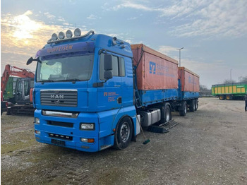 Dropside/ Flatbed truck MAN TGA 18.400