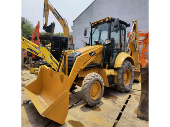 Backhoe loader Second hand with good condition cat 420f backhoe loader 4x4 caterpillar 420f backhoe loaders in stock in shanghai yard: picture 3